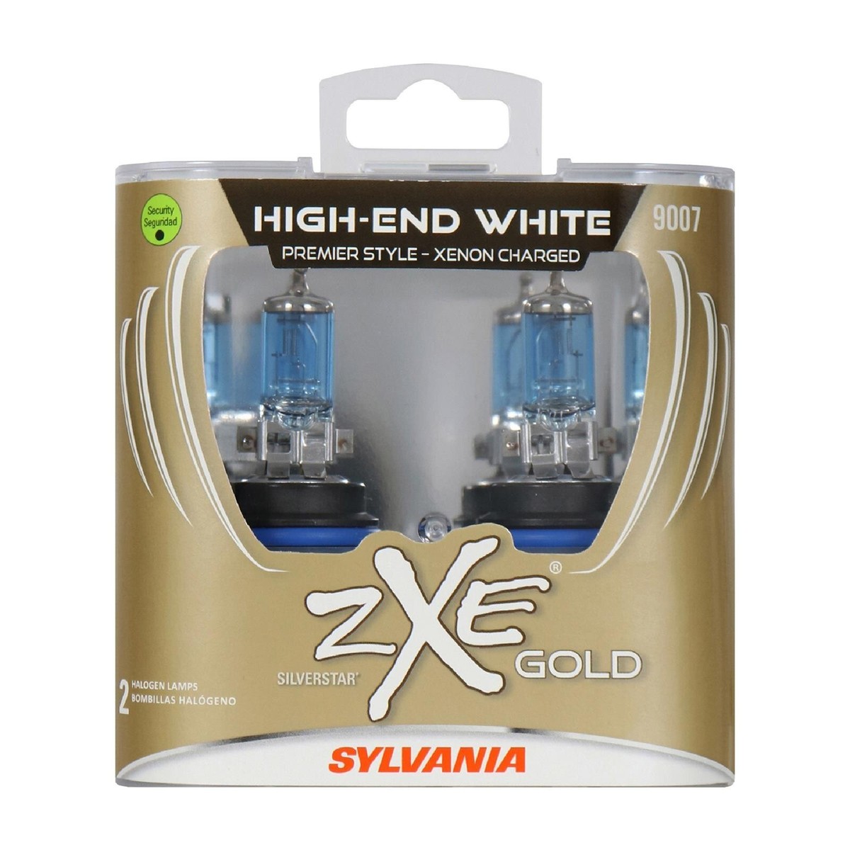 Sylvania Silverstar ZXE Gold 9007 HB5 65/55W Two Bulbs Head