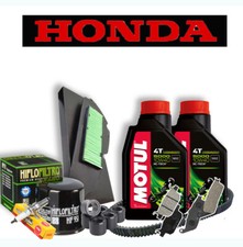 KIT/TAGLIANDO HONDA SH/300 I ABS 2018 2019 OLIO FILTRI RULLI CINGHIA PASTIGLIE