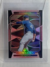 BRUSDAR GRATEROL 2020 Panini Chronicles Obsidian Baseball Red Etch #'d /25