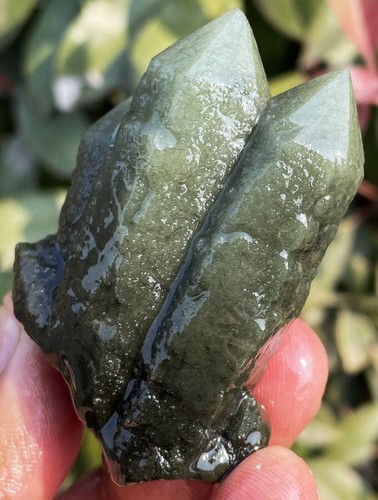 102g ¡¡¡EXCELENTE!!! Nuevo hallazgo raro NATURAL racimos de cristal verde espécimen ie2117 - Imagen 10 de 12