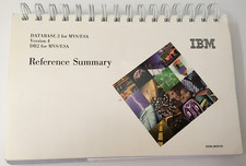 IBM Reference Summary Database 2 for MVS/ESA Version 4 DB2 for MVS/ESA Vintage