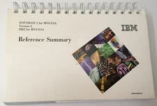 IBM  Reference Summary Database 2 for MVS/ESA Version 4 DB2 for MVS/ESA Vintage