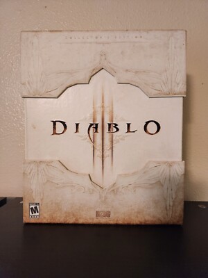 Blizzard Diablo 3 III Collector s Edition PC Near Complete  NO KEYS / SOUL STONE