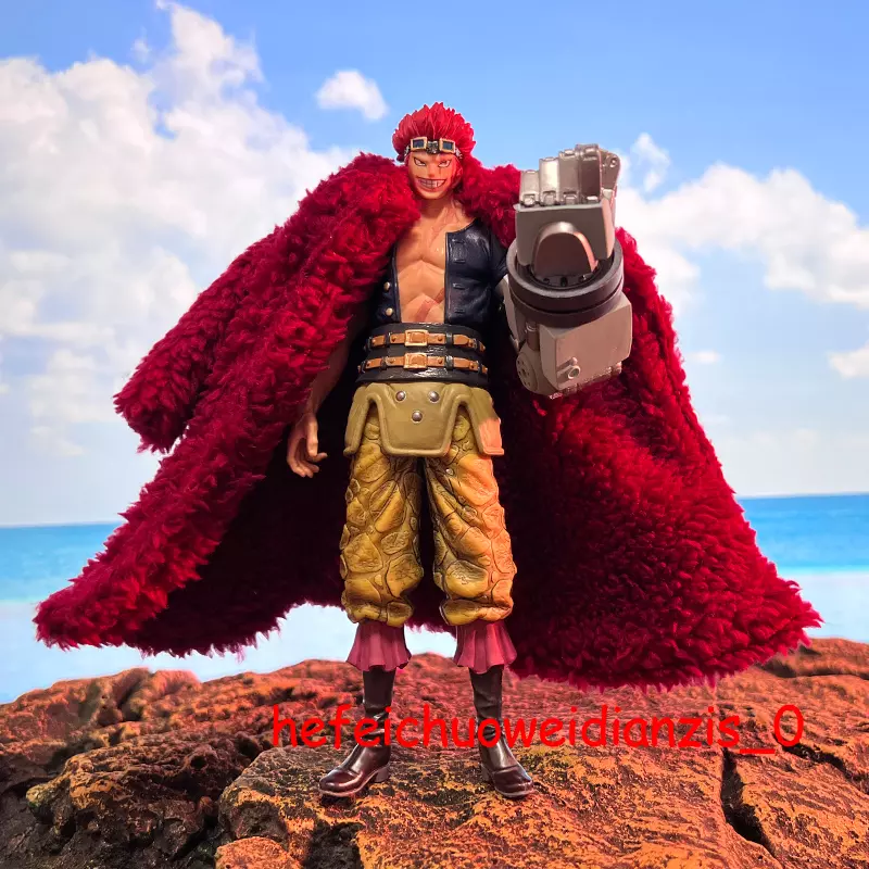 1/12 Cloak Clothing Accessories for 6 Action Figure One Piece Eustass Kid  Toy