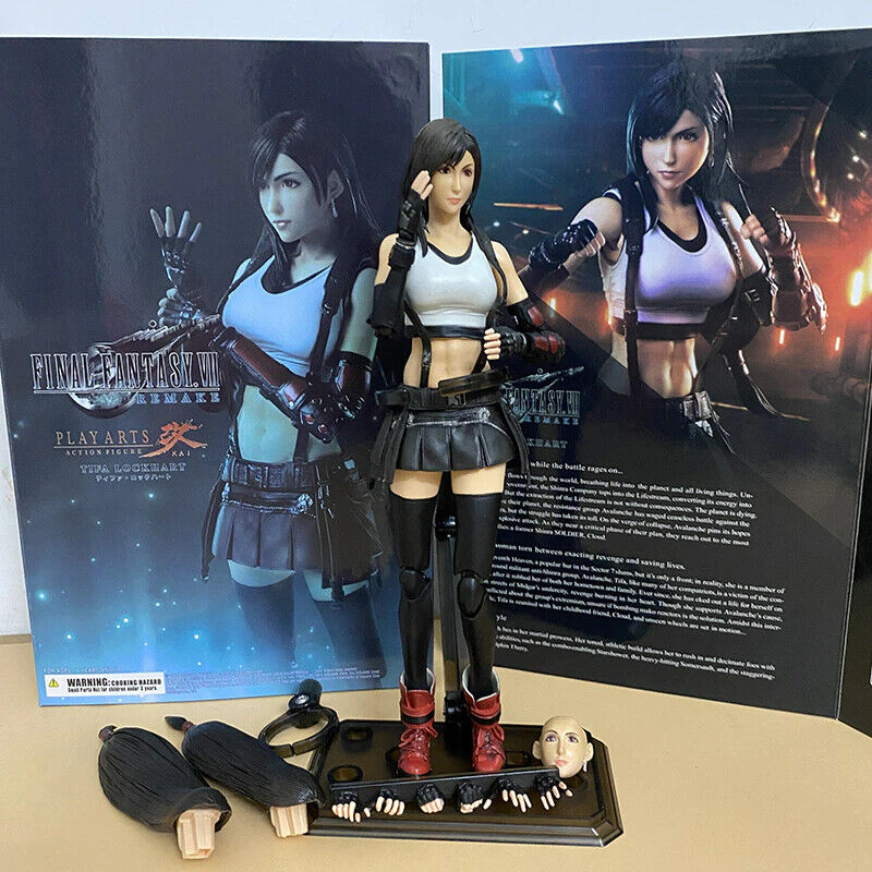 Final Fantasy VII Reborn Anime Figure, PA Play Arts, Action Toy, Modelo  Colecionável - AliExpress