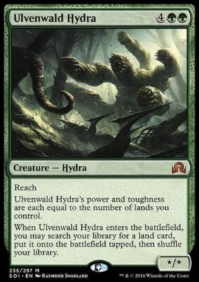 1x ULVENWALD HYDRA - Shadows over Innistrad - MTG - NM - Magic the Gathering