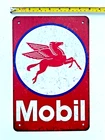Vintage Mobil Gas Station Sign Mobil Oil Retro Tin Sign Metal Oil Signs Garage