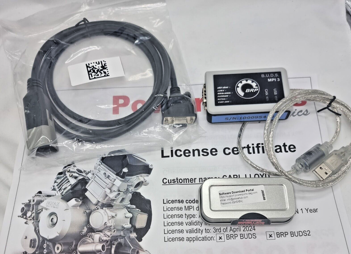 Aftermarket Sea-Doo Diagnostic Code Scanner Tool including license