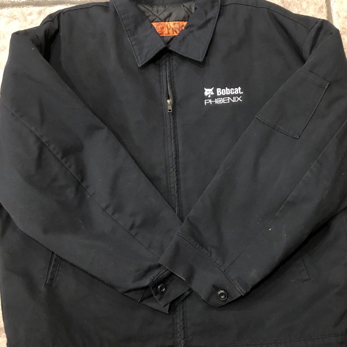 Red Kap JT22BK Bobcat Of Phoenix Slash Pocket Insulated Black