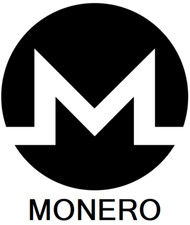 Monero XMR Crypto - Self Adhesive Sticker - 20 PACK