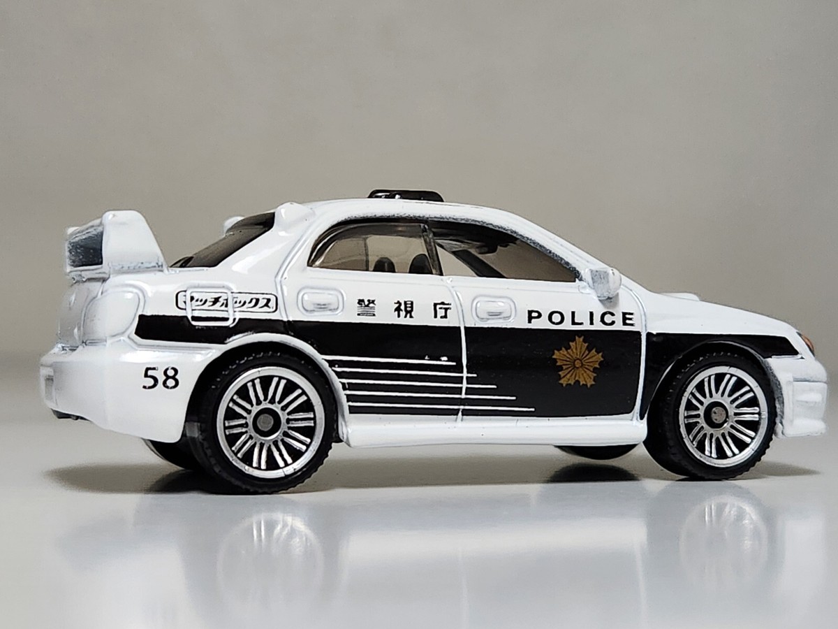 2024 Matchbox Police 2007 Subaru Impreza WRX 1:64 Collectible 5