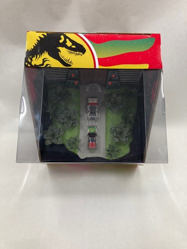 2023 Jada 30th Anniversary Jurassic Park Main Entrance Gate Nano Scene Diecast - Picture 3 of 3