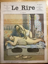 1906 LE RIRE  MAGAZINE WITH NOTED ARTISTS ~ ART NOUVEAU ~ IMPRESSIONISM