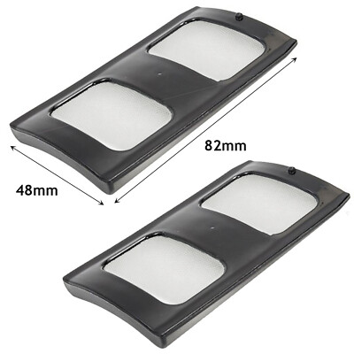 Mesh Auslauf Filter für Morphy Richards 43000 102000 Serie Wasserkocher (schwarz) x 2