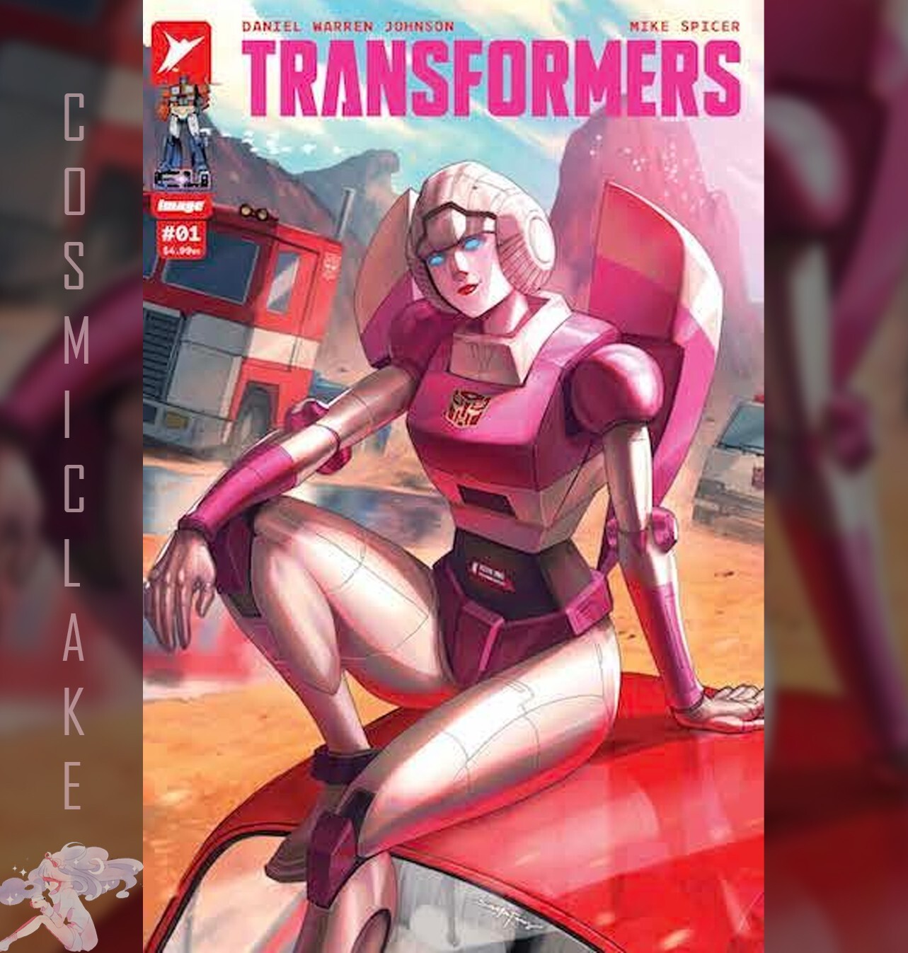 TRANSFORMERS #1 SANTA FUNG EXCLUSIVE ARCEE VARIANT PREORDER 104 ☪ | eBay