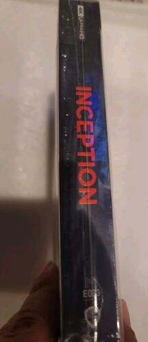 INCEPTION Manta Lab Steelbook 4K UHD Blu-ray FULL SLIP Embossed NOLAN NEW - Picture 4 of 5