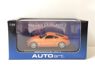 1/64 Auto Art NISSAN FAIRLADY Z Diecast Car Model Orange | eBay