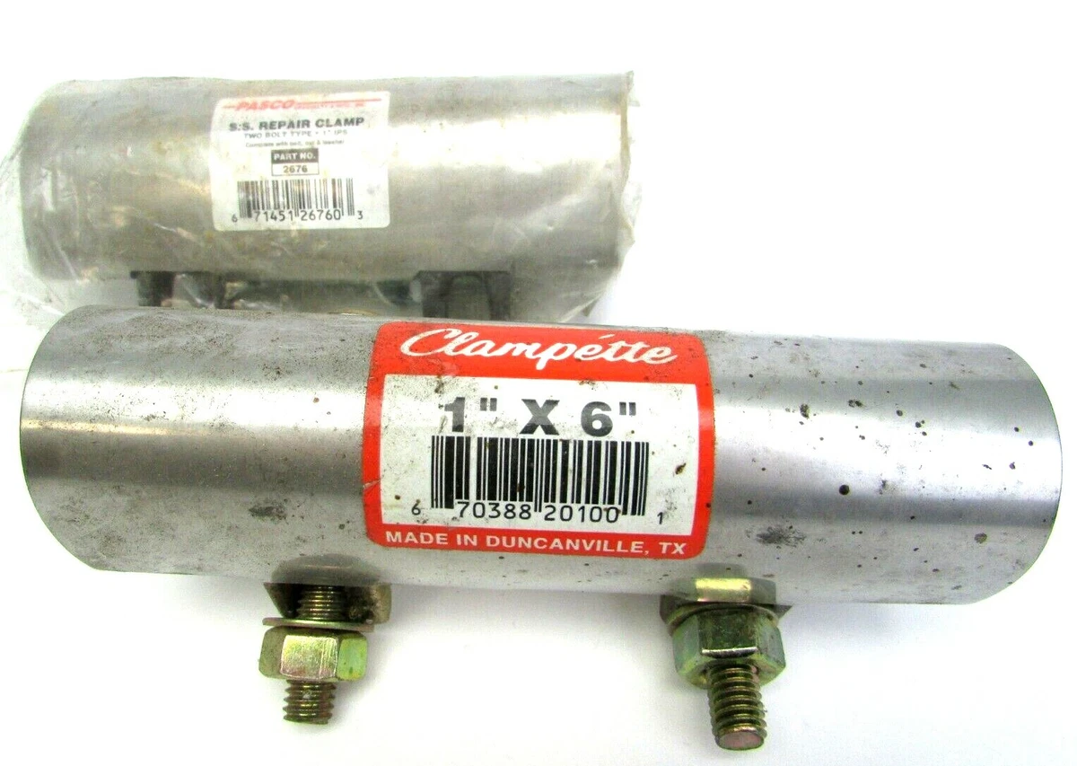 Clampette pipe repair clamps deals