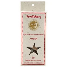 Amber Incense Cones 20 Count