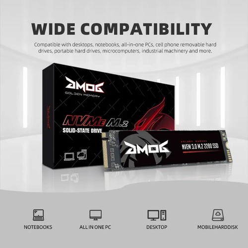GMOG SSD NVMe M2 PCle 3.0x4 2280 2TB 1TB 512GB 256GB 128GB Desktop & Laptop M.2 - Afbeelding 13 van 13