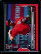 2022 Topps Now #140 Jhoan Duran RC Red Parallel Card #d 6/10