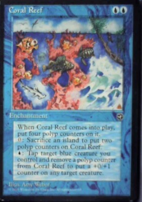 Coral Reef - Homelands: #24, Magic: The Gathering Nm R124