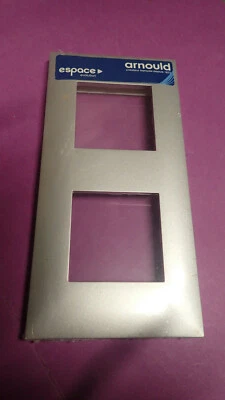 Arnould Espace EVOLUTION 51231 - Plaque Double ALUMINIUM ARGENT Espace Evolution