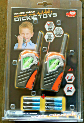 ++Walkie Talkie Set Voice Change++2er Set++neu und unbespielt++Dickie Toys++
