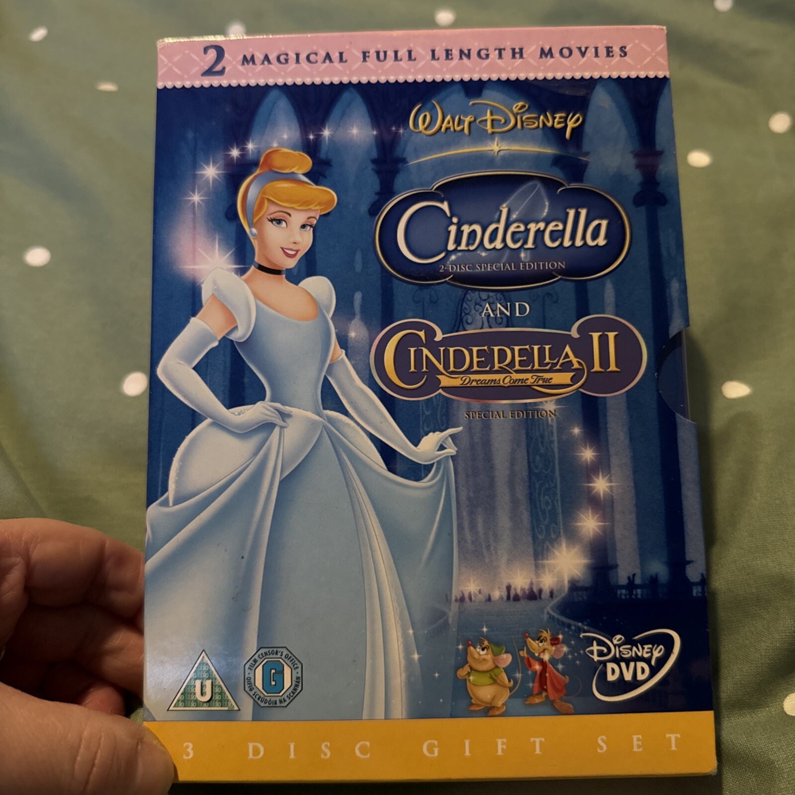 Disney Classics no12 Cinderella/Cinderella 2 - Dreams Come True dvds (Box Set )