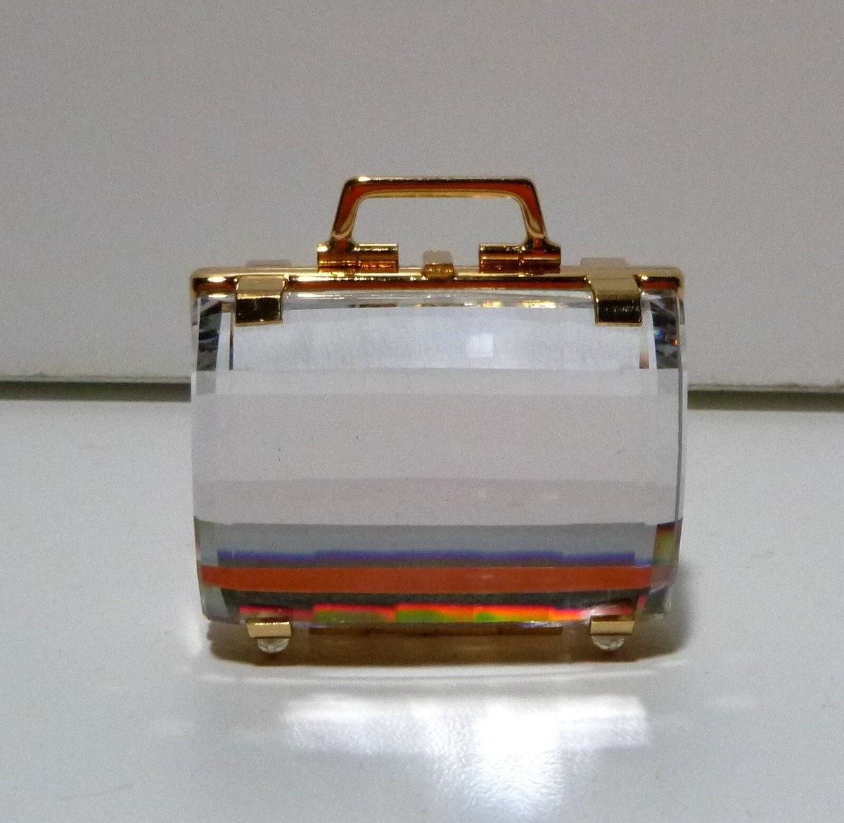RETIRED* Swarovski Crystal SECRETS SUITCASE (1997-2002) Locket