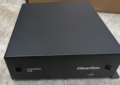 ClearOne Converge USB 910-151-806, Plug and Play Audio Interface w/ PSU, NEW