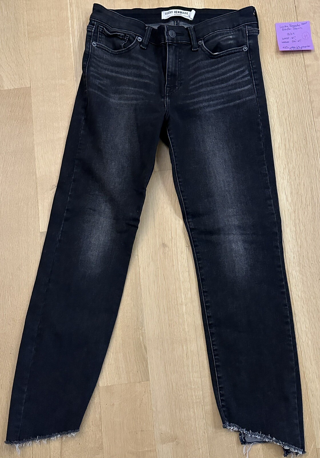 Lucky Brand Black Jeans Women’s “AVA” Skinny Stretch NWOT Size 8/29 eBay