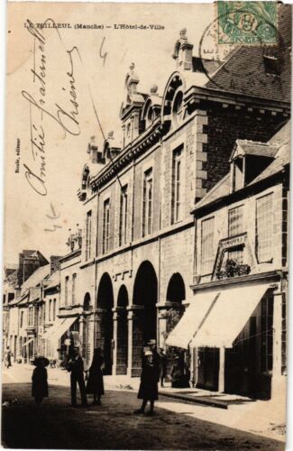 CPA Le TEILLEUL - L'Hotel-de-VILLE (633173) - Photo 1/1