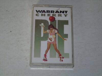 WARRANT - Cherry Pie - Classic 1990 UK 11-track Cassette