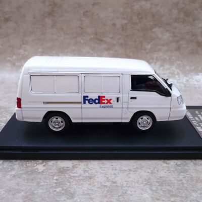 SUNYORK 1/43 MITSUBISHI DELICA WHITE FedEx Diecast Model Car