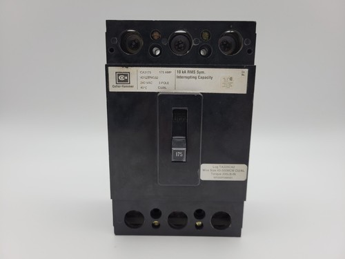 Cutler-Hammer Feed-Thru CA3175 Circuit Breaker 175A 240V 3P 3PH Type CA 175 Amp - Picture 3 of 12