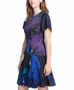 dkny purple dress