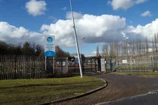 Photo 12x8 Entrance of East Hyde Sewage Treatment Works Off West Hyde Road c2018