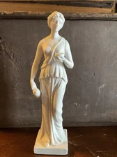 Hebe Goddess of Youth, Alabaster Statue 9 1/2 Inches