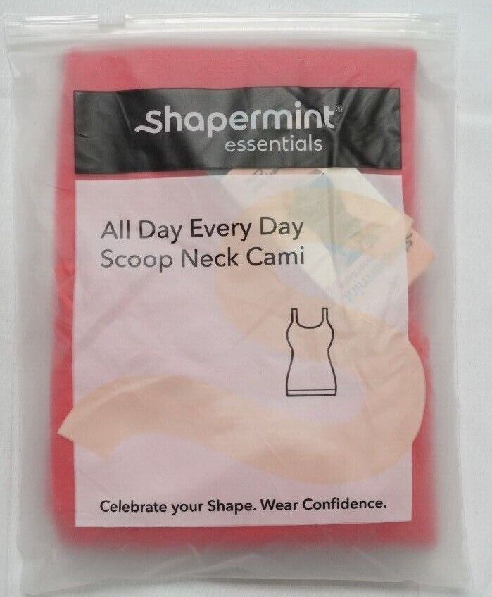 Shapermint Essentials All Day Scoop Neck Cami (Black), Women's Fashion, Tops,  Sleeveless on Carousell