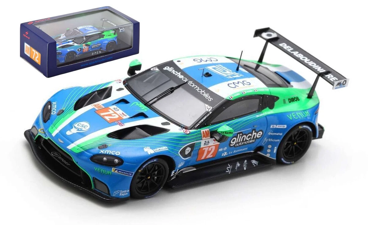 Spark 1/43 Aston Martin Vantage AMR – ORT 8Y, TF 2nd LM GTE AM, Le Mans 2019
