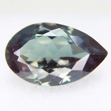 Color Change Natural Alexandrite 6 Ct Pear Cut Loose Gemstones Certified