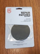 Gear Aid Tenacious Tape Repair Patches Clear  Black 3" Round Ultra Strong Nylon