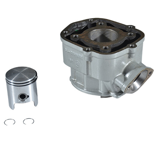 Cylindre fonte Euro3 haute résistance pour motos Aprilia RS50 et RX50