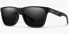 NEW Smith Lowdown Steel Sunglasses-Matte Black-CP Black Polarized Lens