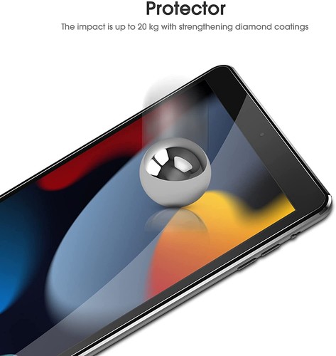Tempered Glass for iPad 11th 10th 9th 8th 7th 6th 5th 4th Gen Screen Protector - Picture 125 of 306