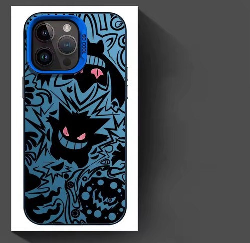 ✅Cover Iphone GENGAR SILICONE iPhone 16 15 14 13 12 11 ProMax/Plus/Pro POKEMON✅ - Photo 15/27