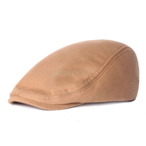 Fashion Men Women Adult Beret Hat Peaked Cap Outdoor Newsboy Style Hat Flat Cap - Picture 15 of 19