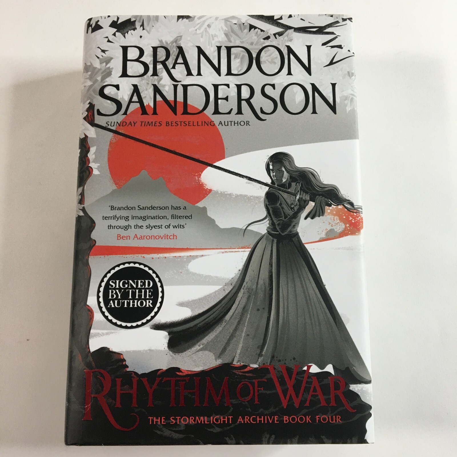 Rhythm of War SIGNED By Brandon Sanderson. UK 1st/1st. New.