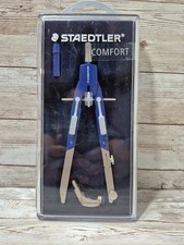 Staedtler 552 01 Mars 552 Comfort Spring Bow Compass Blue/Silver